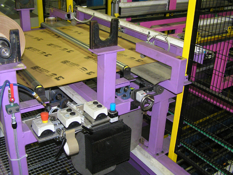 Verpackungsanlage als Beispiel für ein automatisiertes Produktionsumfeld